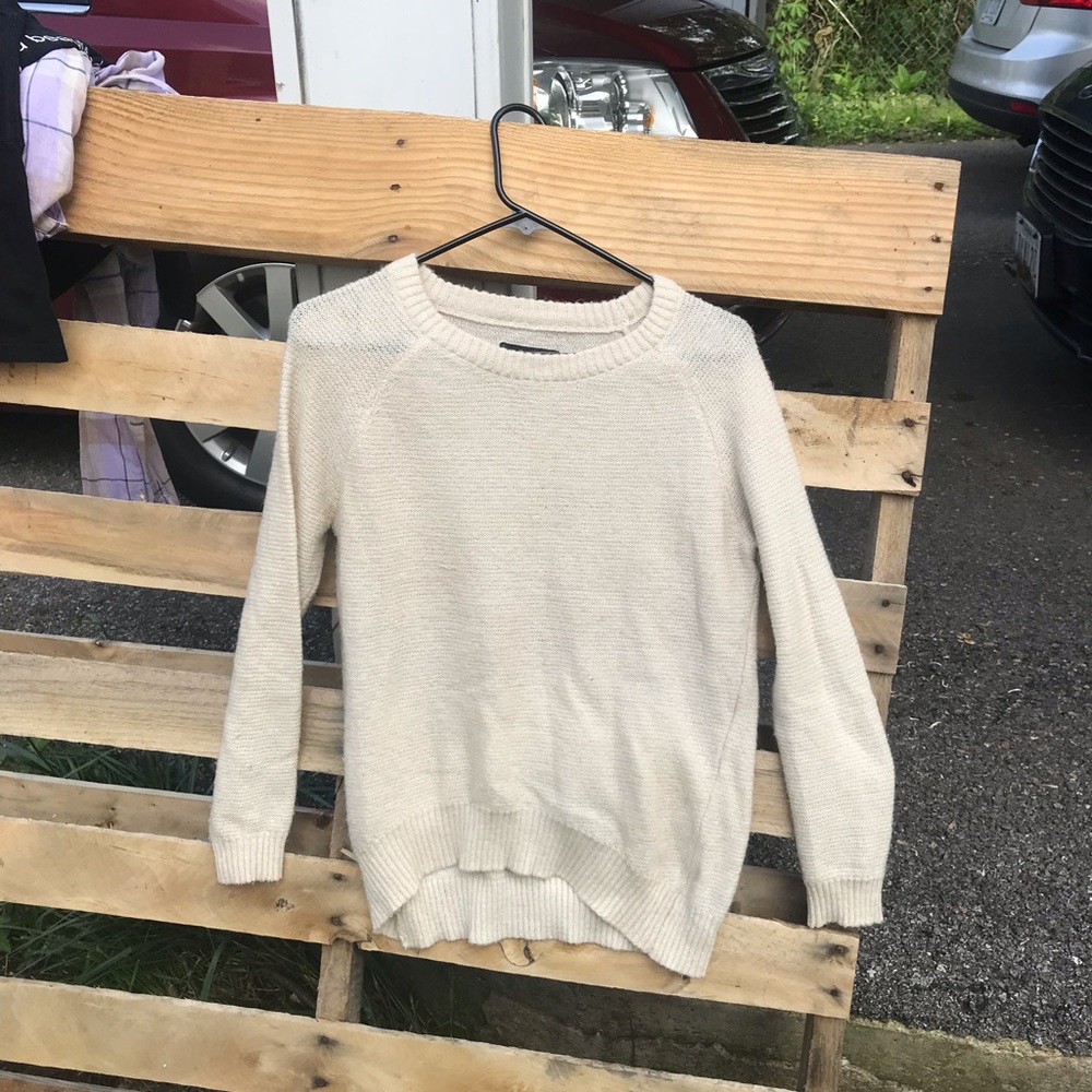 Stylish Beige Knitted Top